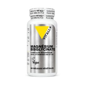 Magnésium bisglycinate 60 gélules - Vit’All+, Biomonde Lavaur