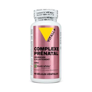 Complexe pré-natal Quatrefolic 60 gélules - VIT’ALL+, Biomonde Lavaur