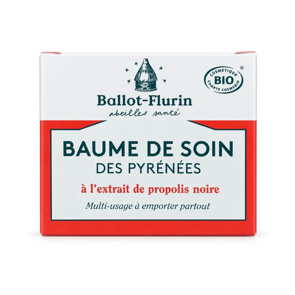 Baume de soin des Pyrénées propolis noire bio 30 ml Ballot-Flurin