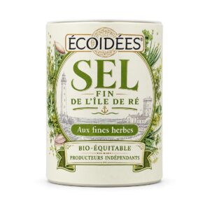 Sel fin de l’île de Ré aux fines herbes 50 g - ÉCOIDÉES, Biomonde Lavaur