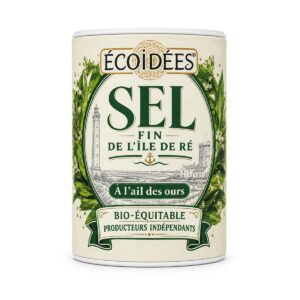 Sel fin à l’ail des ours 50 g - ÉCOIDÉES, Biomonde Lavaur