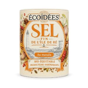 Sel fin de l’île de Ré masala 50 g - ÉCOIDÉES, Biomonde Lavaur
