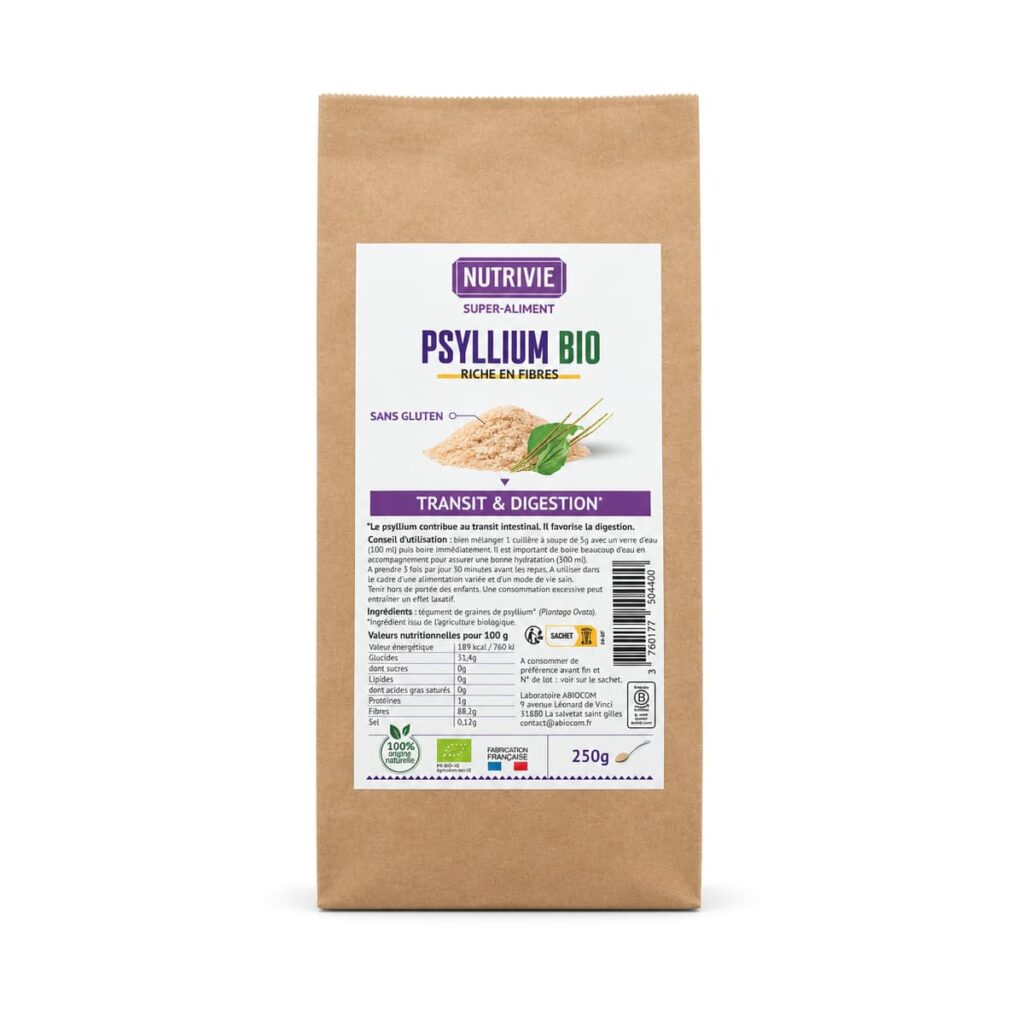 Psyllium 250 g Nutrivie