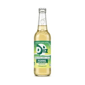 BOISSON PETILLANTE POMME MENTHE VERTE SS SUCRE AJOUTE 33CL LA FERME DE VANADAL
