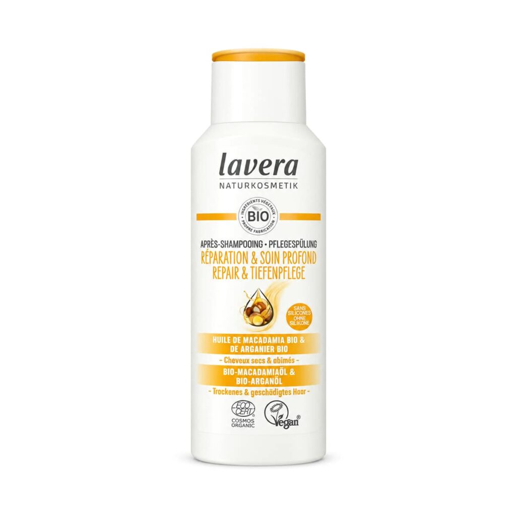 Après-shampoing réparateur 200 ml Lavera
