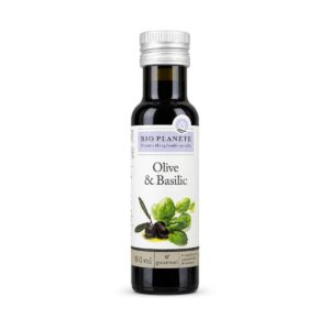 Huile olive basilic 100 ml - BIO PLANÈTE, Biomonde Lavaur