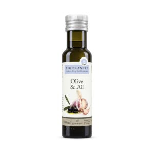 Huile d’olive à l’ail 100 ml - BIO PLANETE, Biomonde Lavaur