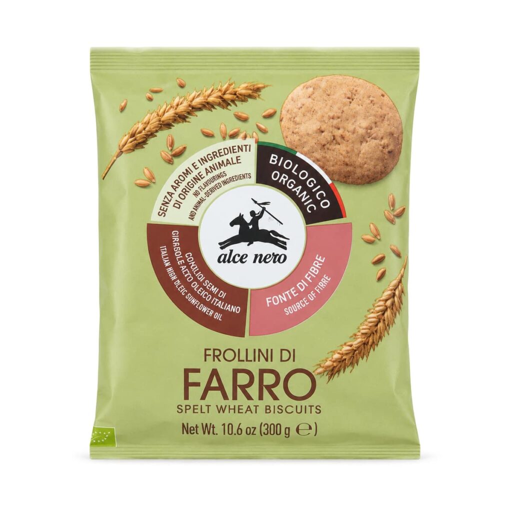 Biscuits d’épeautre 300 g Alce Nero