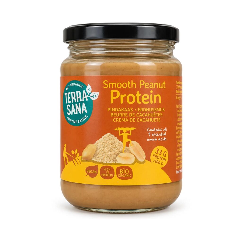 Beurre de cacahuète protéiné 250 g TerraSana